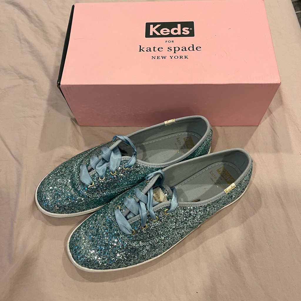 Kate Spade X Keds Glitter Shoes